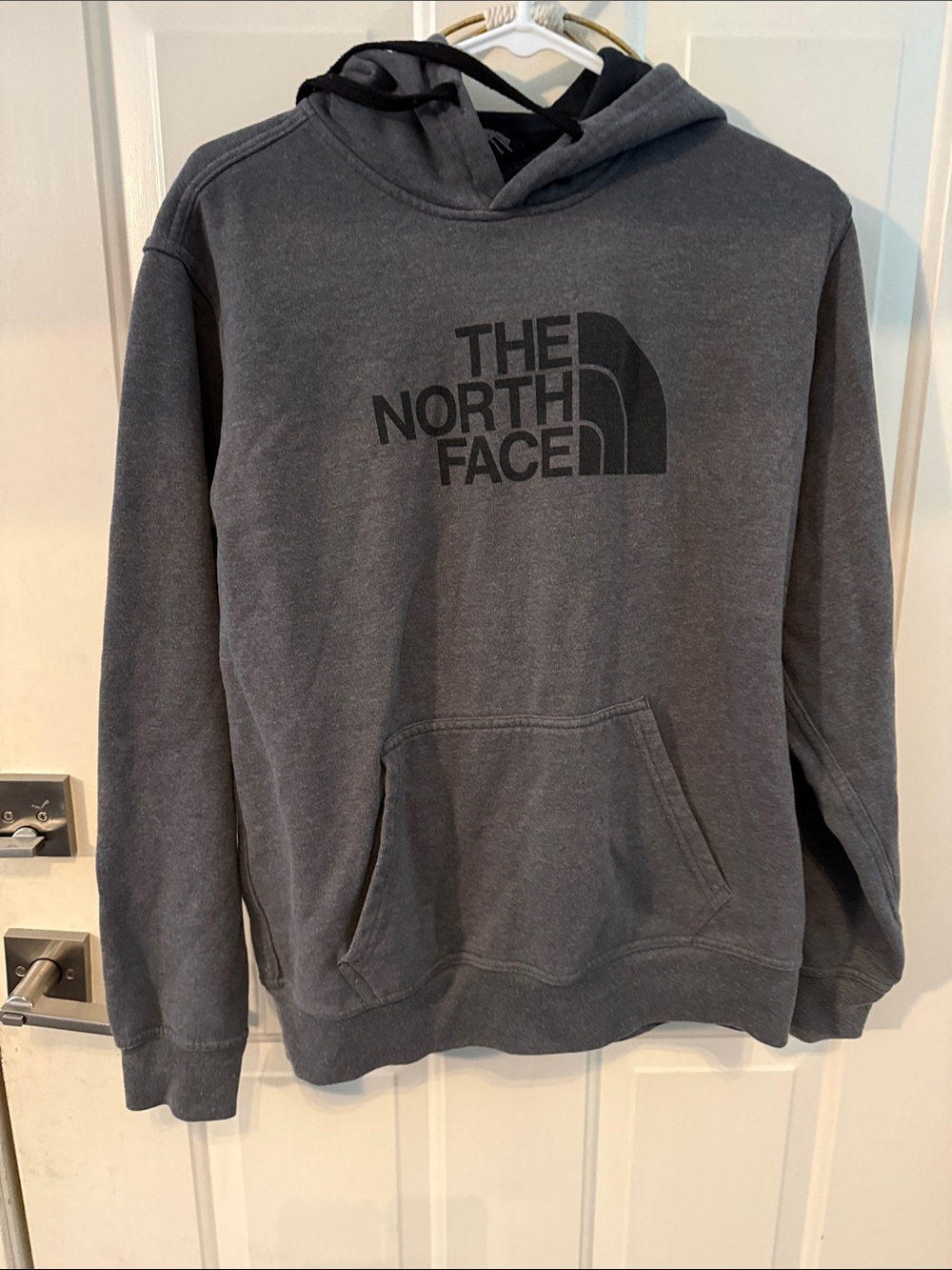 The North Face Men's Charcoal Gray Pullover Hoodie